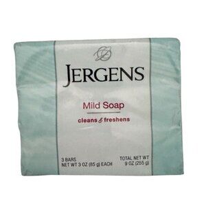 6 x Jergens Mild Soap Cleans & Freshens 3-Pack Bars (18 Total)